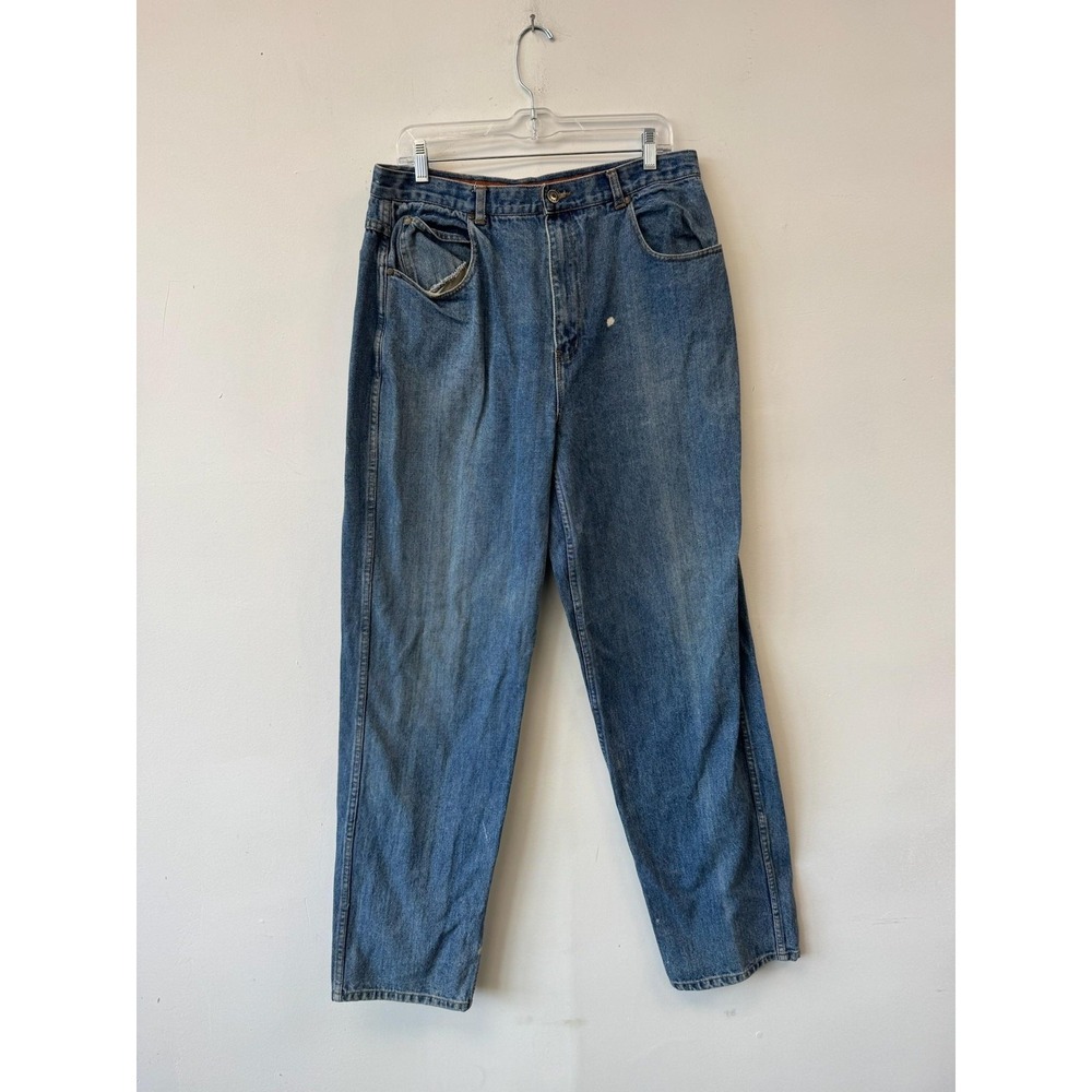 Vintage Paolo Gucci Jeans Mens 32x32‎ Blue Relaxed Tapered Denim Medium Wash 90s